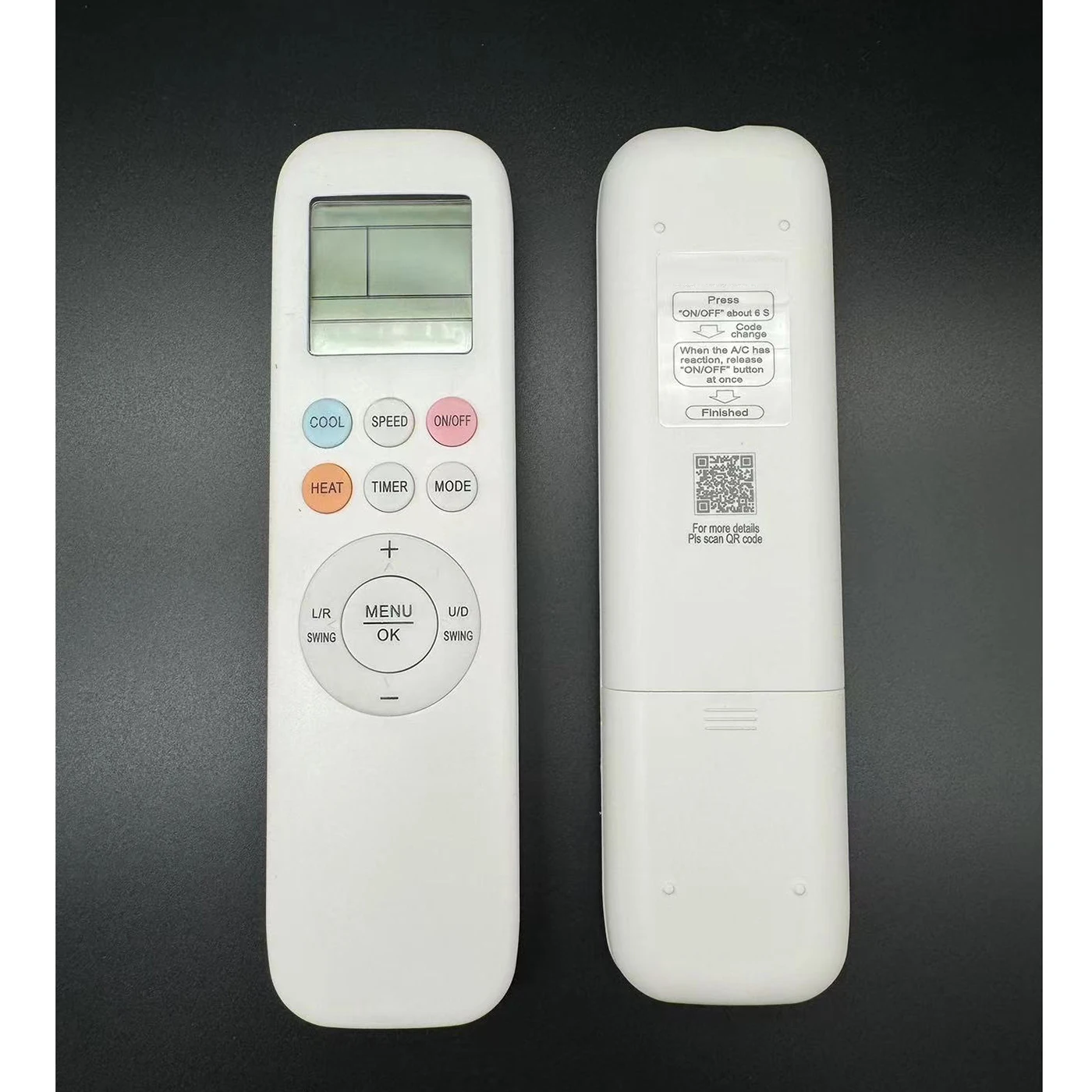 Universal AC A/C Remote Control for AUX Air Conditioner YKR-T/011E YKR-P/002E YKR-P/001E YKR-F/09E YKR-F/001 YKR-F/006 YKR-F/09