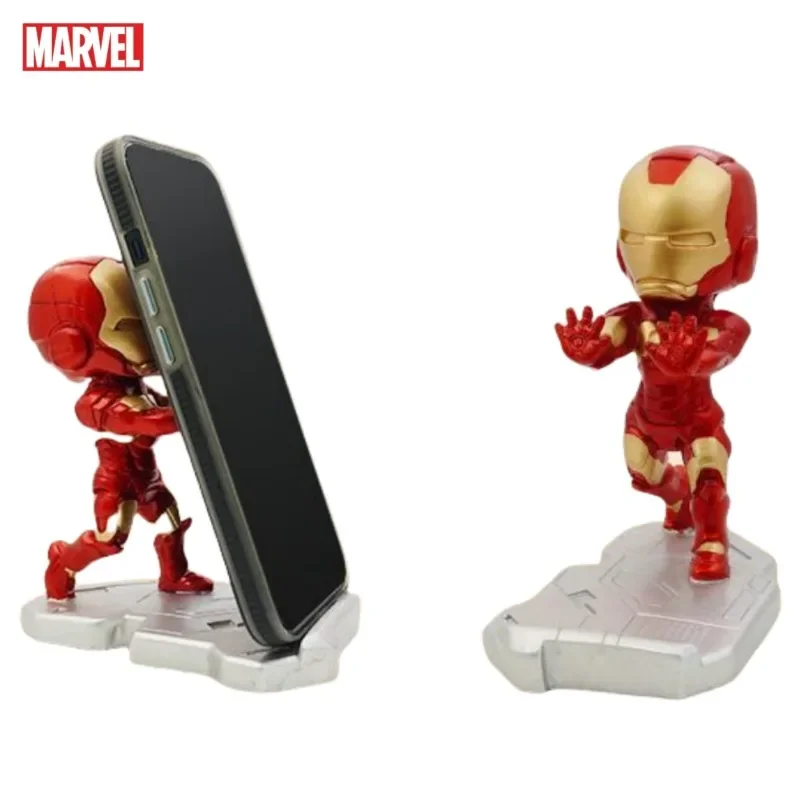 Marvel The Avengers Iron Man Peripheral Movies Creative Mobile Phone Stand Desktop Decorative Ornament for Watching TV Shows