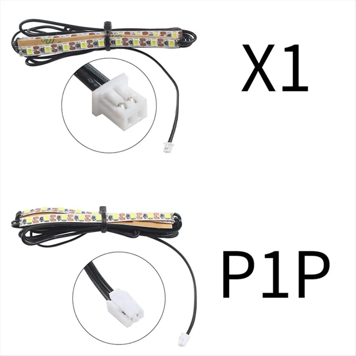 *A14E WaterProof for P1P LED Lamp Durable Strip Super Bright LED Light Bar 30cm 3D Printer Parts for Bambu Lab P1P