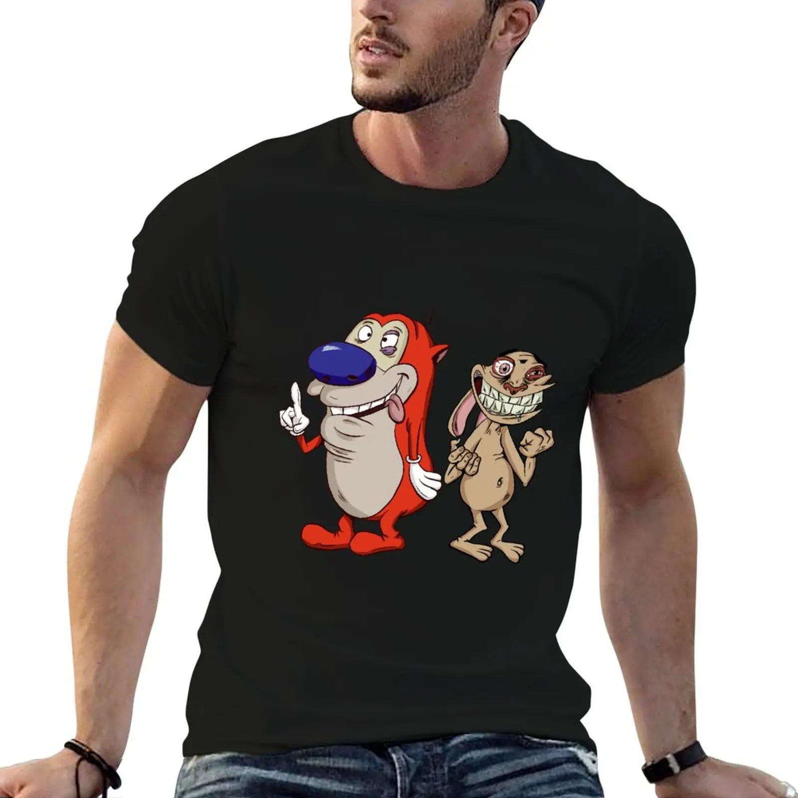 

Ren and Stimpy T-Shirt graphic t shirts for man t shirts with prints T-Shirt