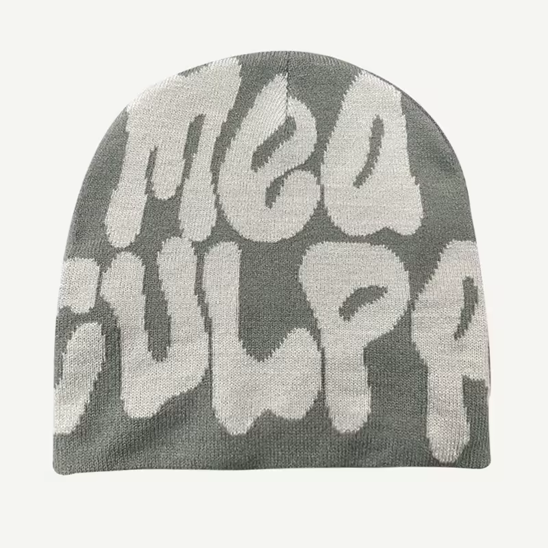 Mea Culpa Knitting Beanies Hat For Women Men Couple Y2K What's In Fashion Bonnet Kpop Wool Skullies Hoods Lady Caps Gorro шапка - Image 5