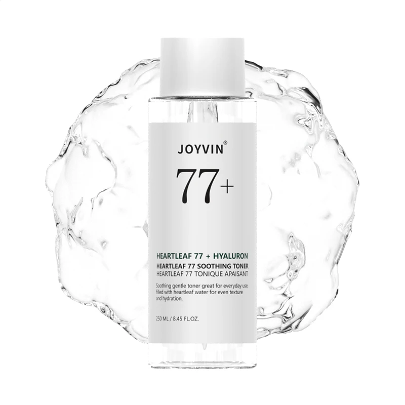 

Heartleaf 77+Hyaluron Soothing Toner-Daily Hydrating Toner with 77% Houttuynia Cordata Extract, Alcohol-Free for All Skin Types