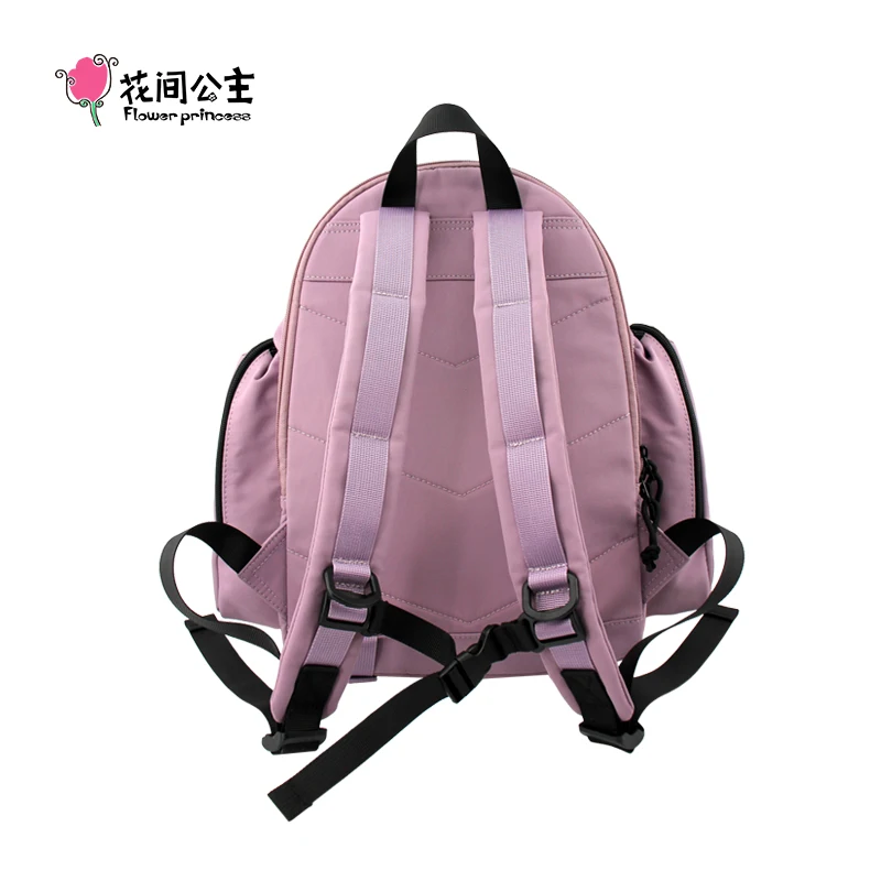 Flower Princess ECO VIBE 2025 Women's Backpack Original New Bag Fashion Simple Pink School Travel Backpacks Woman Bags for Woman