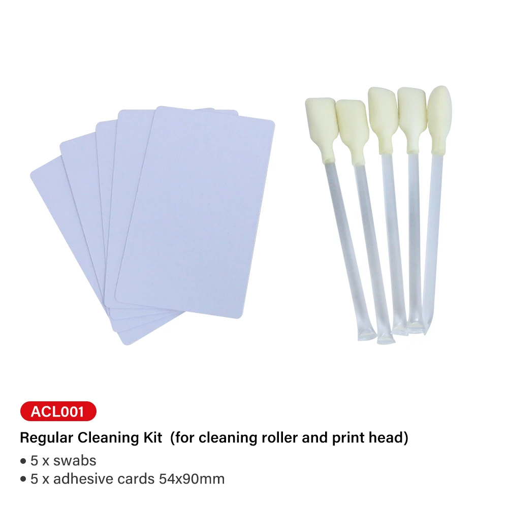 

ACL001 Cleaning Card Kit pack for evolis Primacy Zenius Elypso card printer