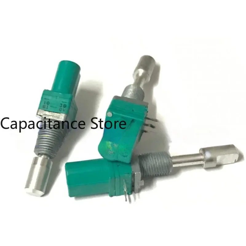 

5PCS Precision potentiometer RK097 with locking device single link B10K self-locking push stretch shrink shaft