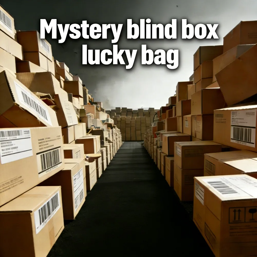 Caja Misteriosa de la Suerte – Paquete Sorpresa “Waste” con Artículos Prácticos Aleatorios, Valor Superior al Precio, Regalo Divertido para Abrir y Descubrir