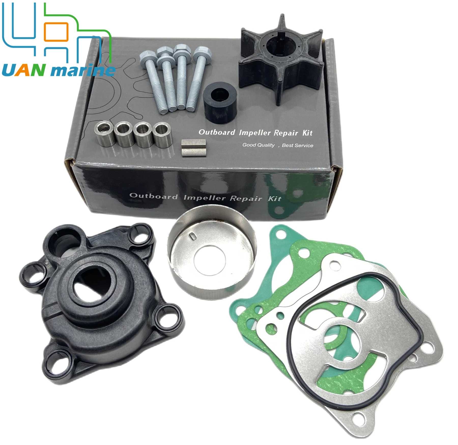 06193-ZV5-020 Water Pump Impeller kit with Housing For Honda 4 Strok Outboard BF35 BF40 BF45 BF50  Motor  06193-ZV5-010