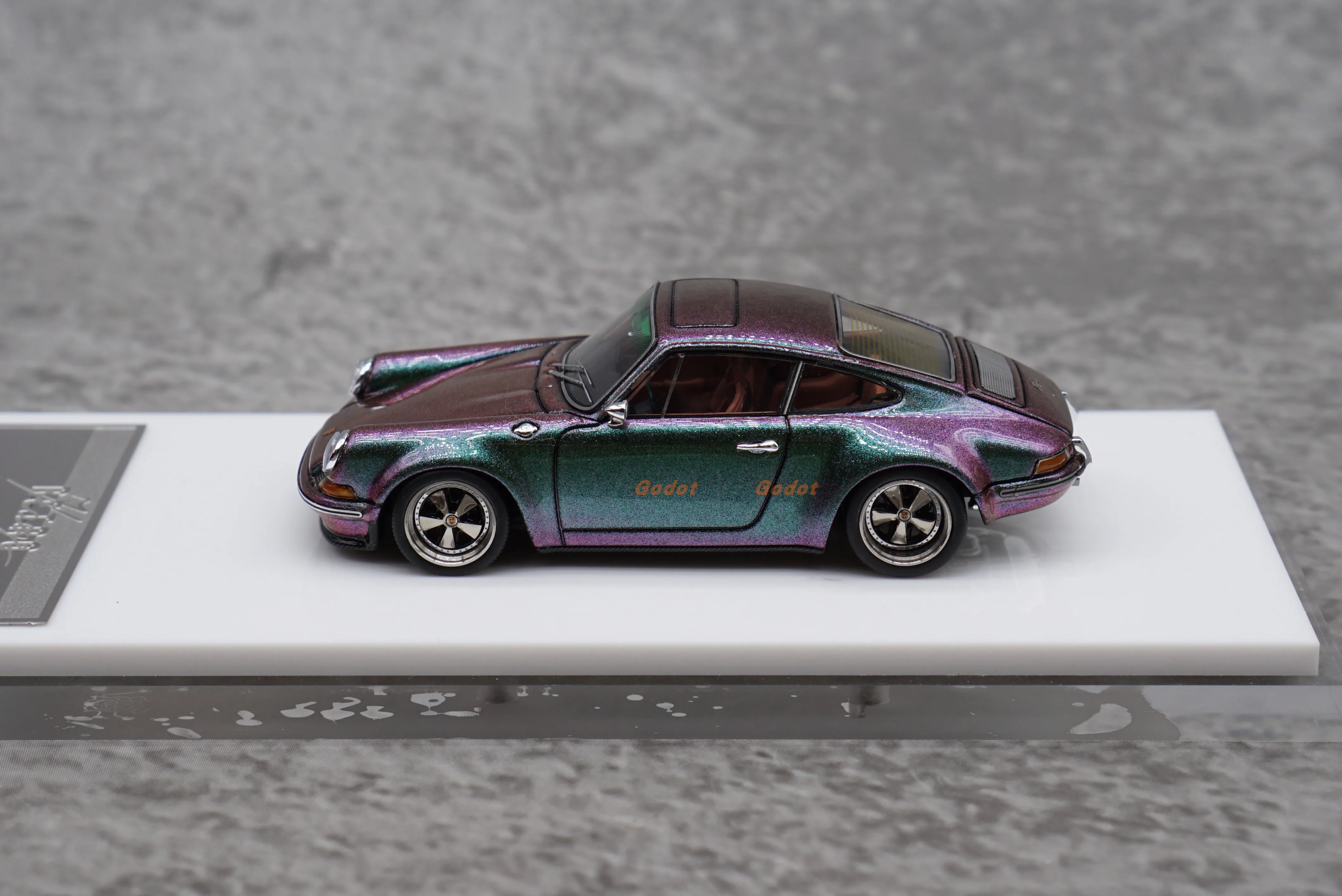 1:64 Resin model car Porsche Classic 911 limited edition high-end display gift