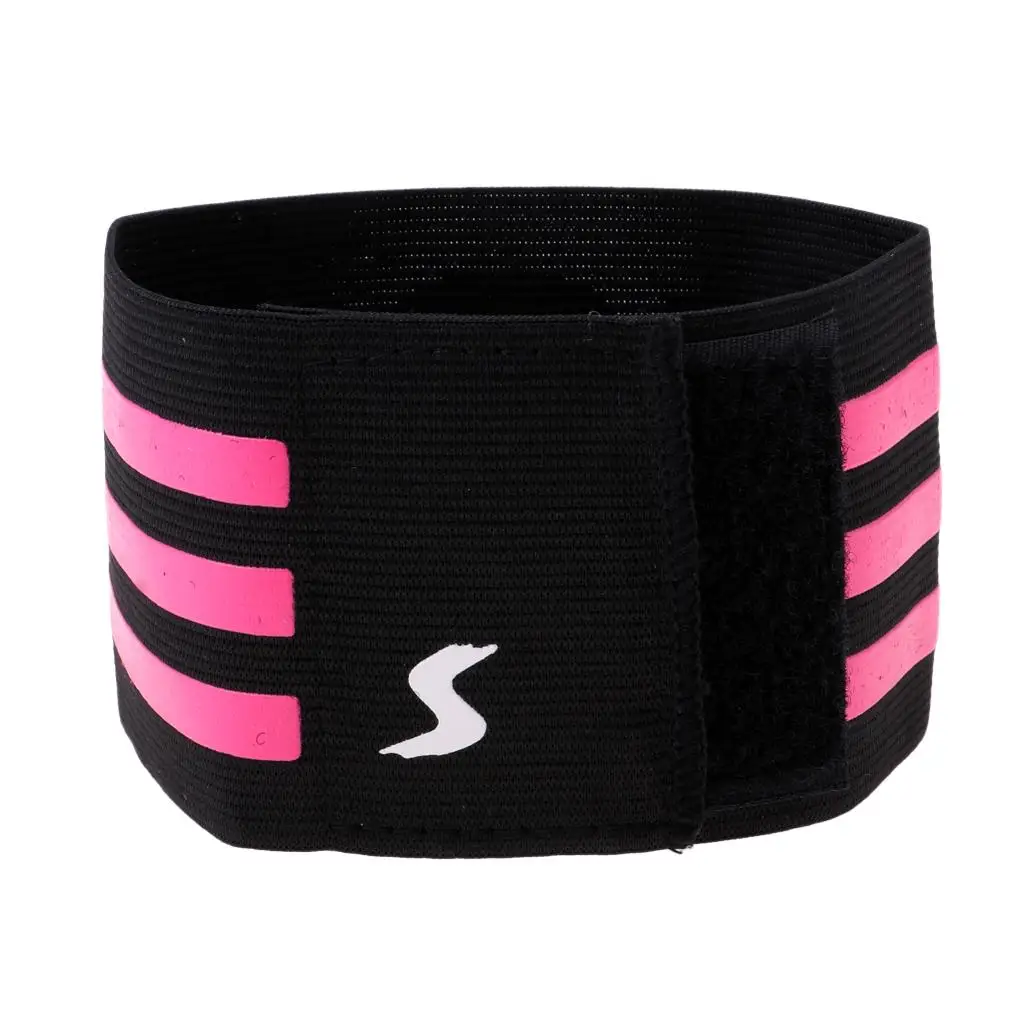 Nylon Captain Armband Adjustable Sports Band Elastic Strap for Football Basketball Hockey Teams