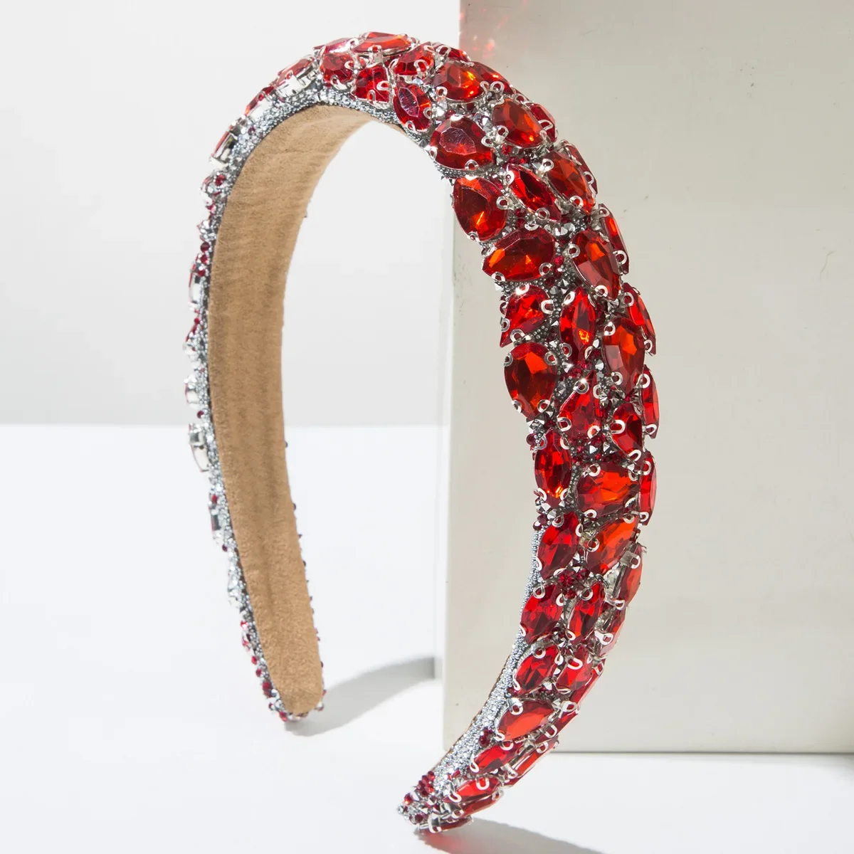 European and American Fashion Baroque Full of Diamonds Shiny Color Drill Headband Luxury Gorgeous Ball Banquet Hair Accessories