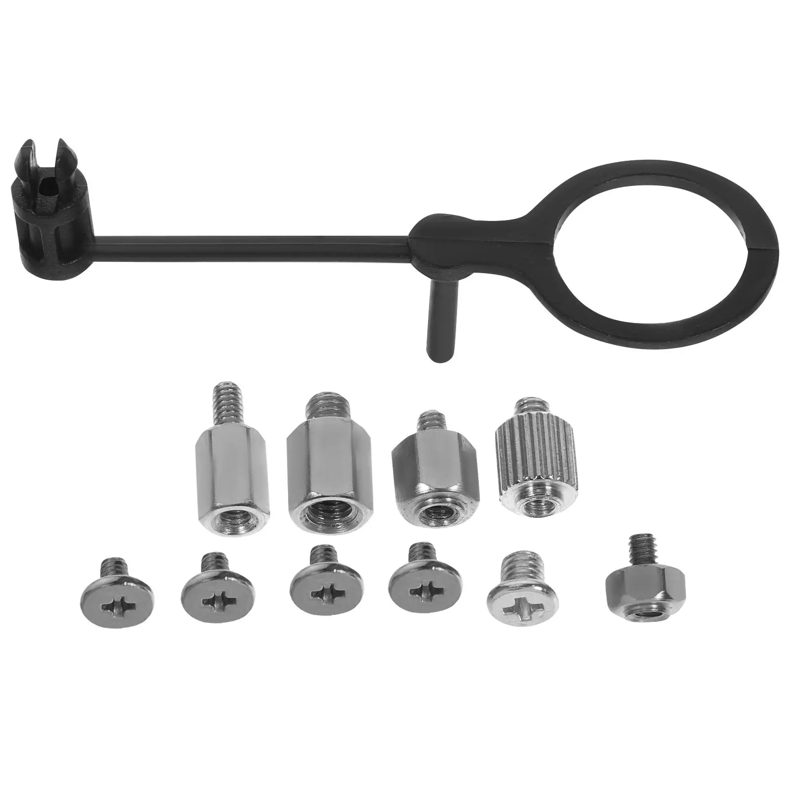 

M2 Solid-state Screw Set Nut SSD Mounting Kit for Laptops Computers M2 SSD Screw Heatsink Durable Alloy Secure Fastening