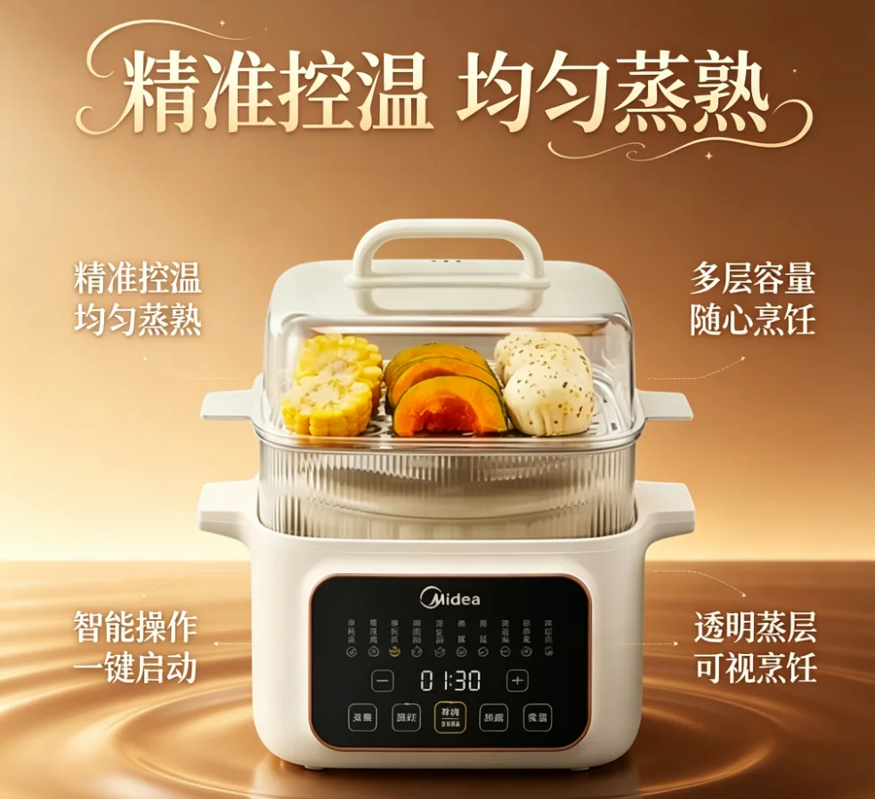 220V Midea Çok Fonksiyonlu Ele - Baby Food Egg incelemesi ve fiyatı