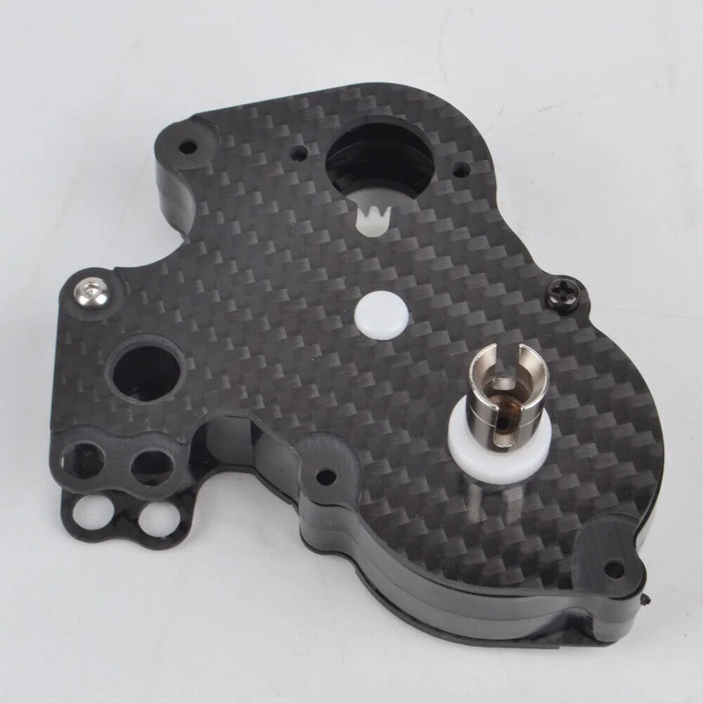 Carbon Fibre Gearbox Side Plates for Tamiya Blackfoot Monster Beetle Frog Brat Chassis Upgrade Parts view 5