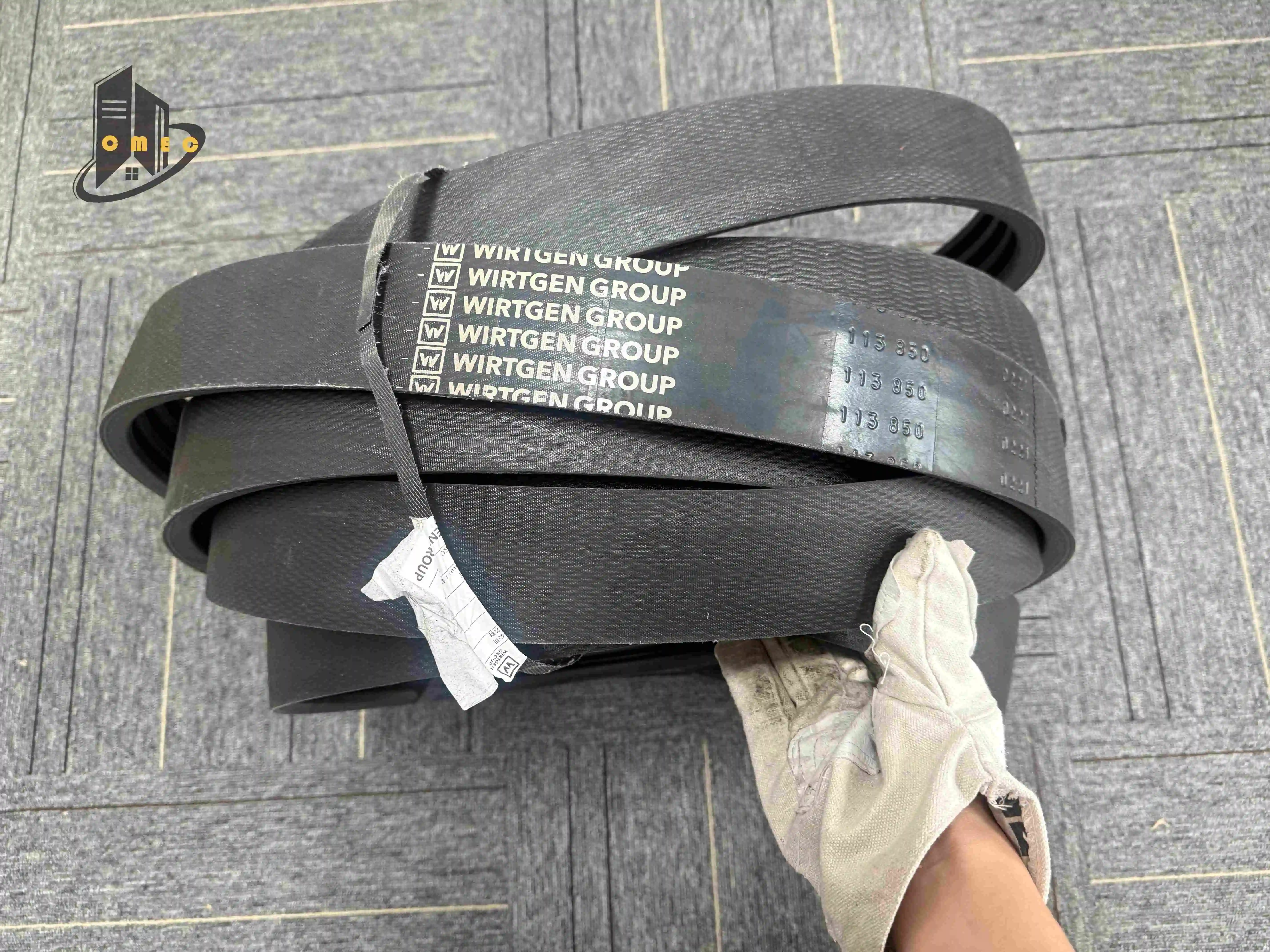 Original Milling Machine Spare Parts Conveyor Belt COMP. UNIT 3-4/5V1720/4370LA Power Belt Unit 113850
