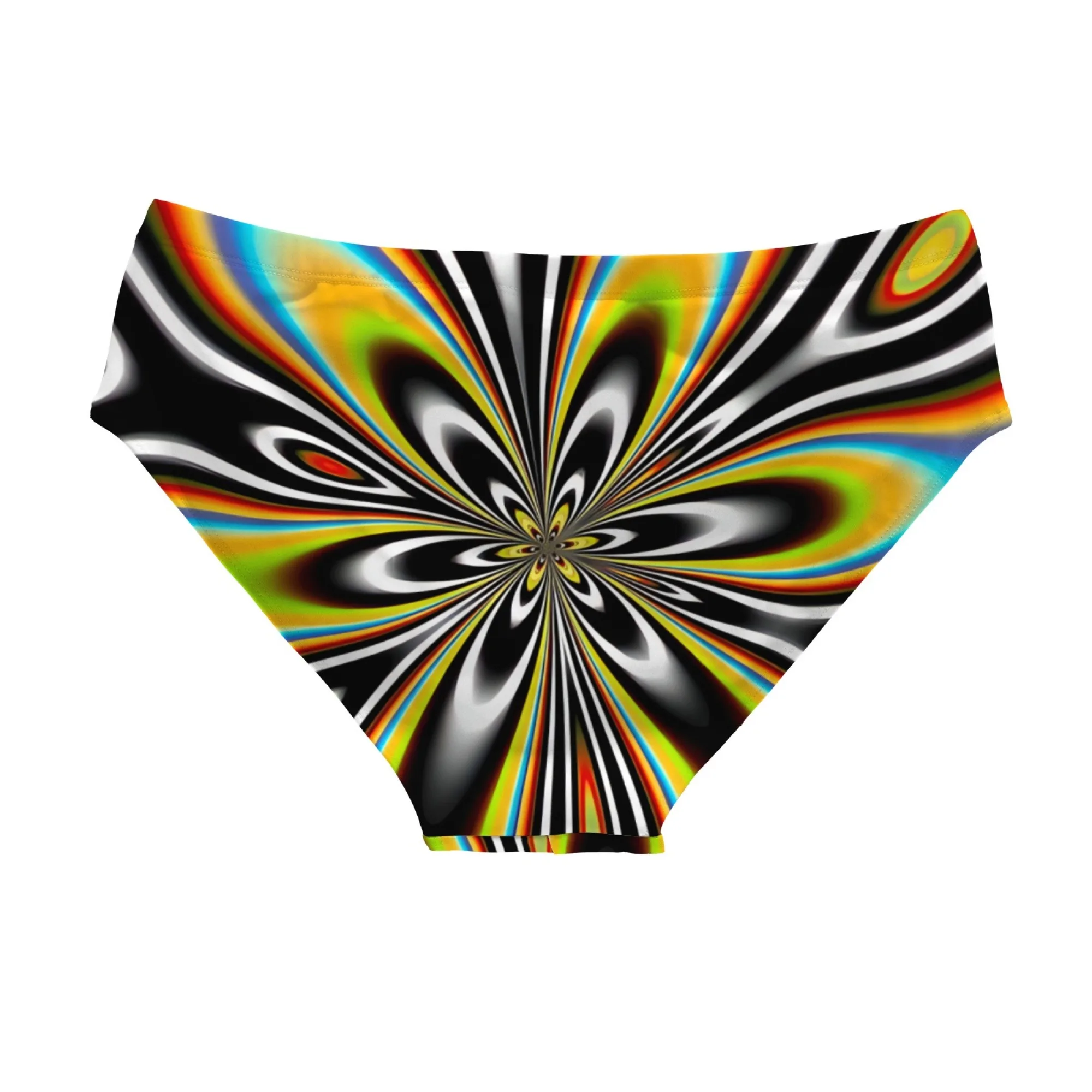 Radiant Print Swim Trunks Lightweight Comfortable Sexy Men's Triangle Swim Trunks Pool Party Beach Vacations Sexy Men's Bikinis