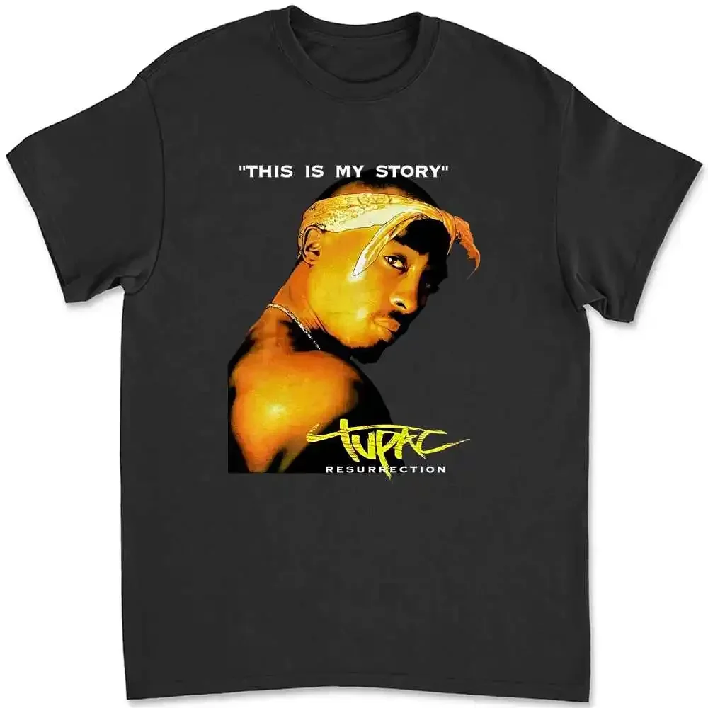 2Pac Shakur Tupac Resurrection 2003 Movie T-shirt S6XK