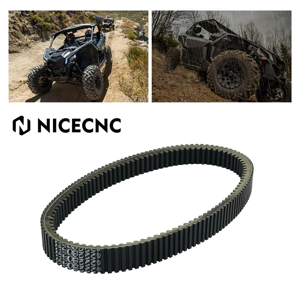 

NICECNC Heavy Duty Drive Belt for Can Am MAVERICK X3 Max R 4x4 XMR XRC XDS XRS Turbo DPS 2018 2019 2020 UTV Accessories