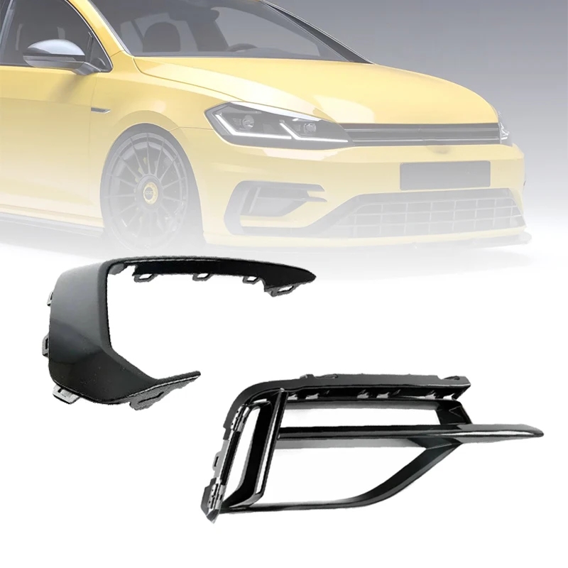 

For VW GOLF MK7.5 R-LINE 2019 2020 2021Front Bumper Grille Lower Grille Outer Molding 5G0853665R041 5G0853666R041 5G0853102D041