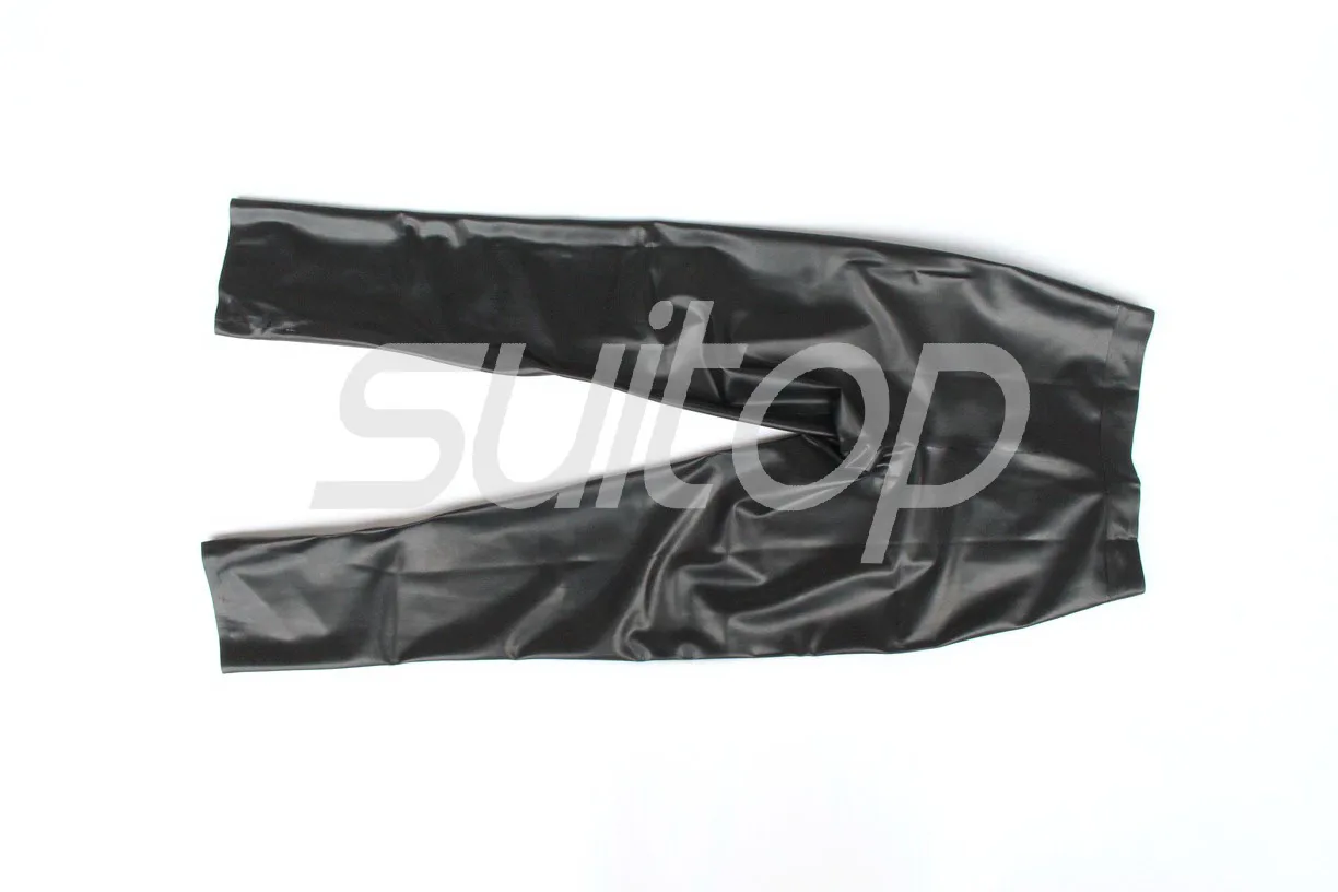 بنطلون جينز رجالي من Suitop 0.4 مم مع سحاب أمامي بنطال مطاطي للرجال #4