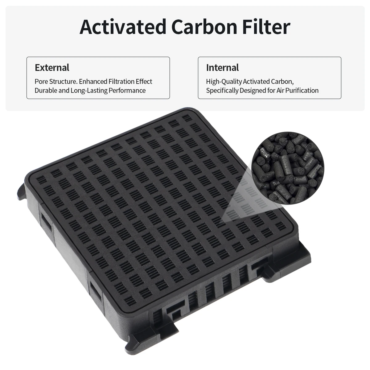 فلتر الهواء النقي لثلاجة ليبهير 9096989 988246000 988246001 9882429 9882460 7440021-00 فلتر الكربون المنشط للثلاجة