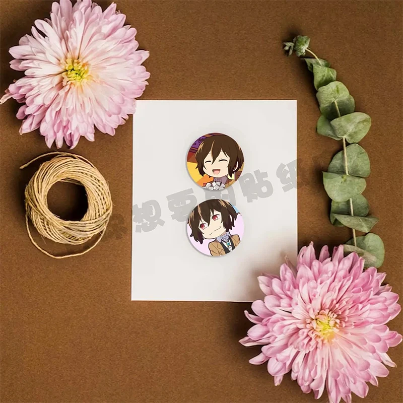 Bungo Zwerfhonden Animatie Komisch Perifeer Speelgoed Dazai Osamu Sticker Papieren Tape 500 Foto Bagage Gitaar Skateboard