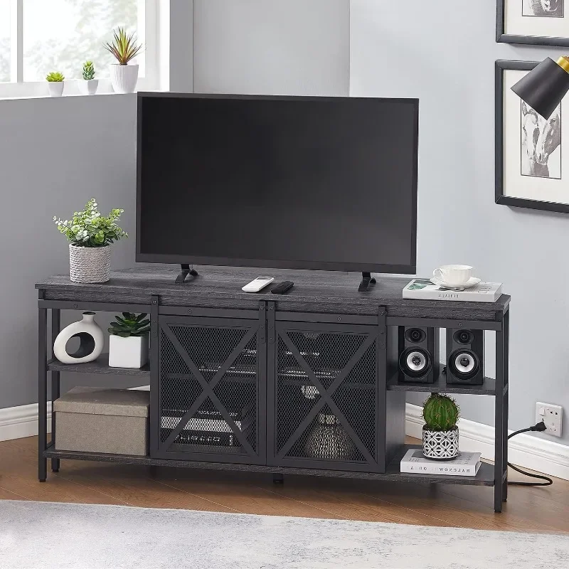 HOMISSUE Corner TV Stand for up to 65