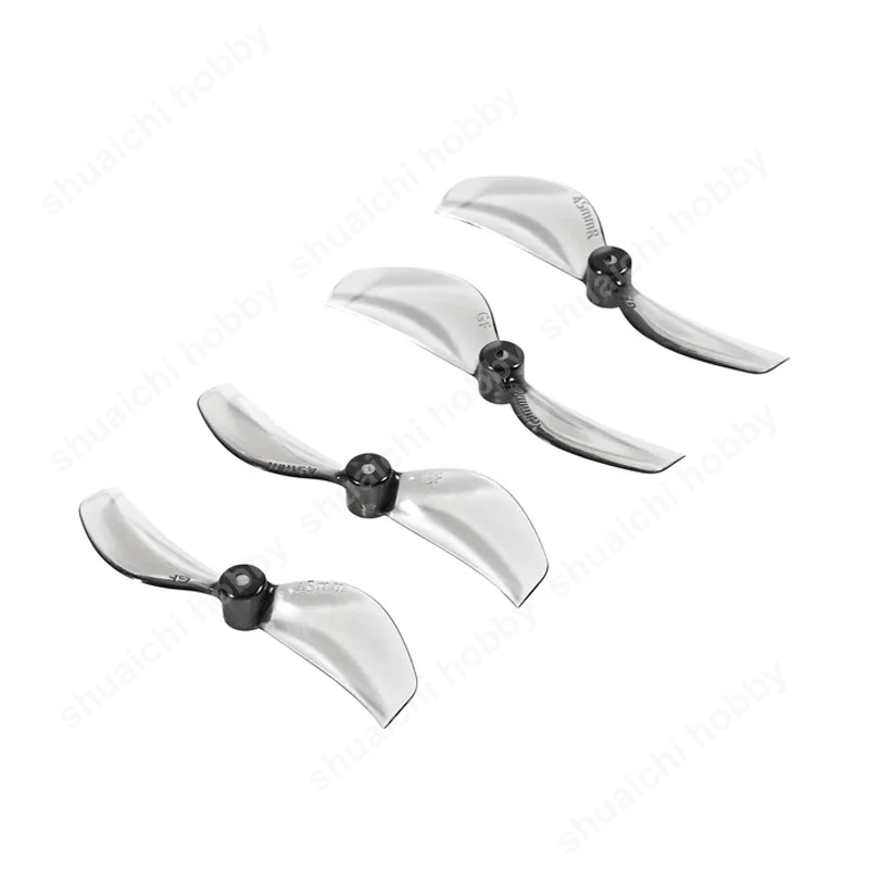 2Pairs GEMFAN Whoop FPV Drone 45mm Propeller 2/3 Blades Replacement Paddles 1.5mm Shaft for RC Pavo Pico Meteor75 Pro Frame