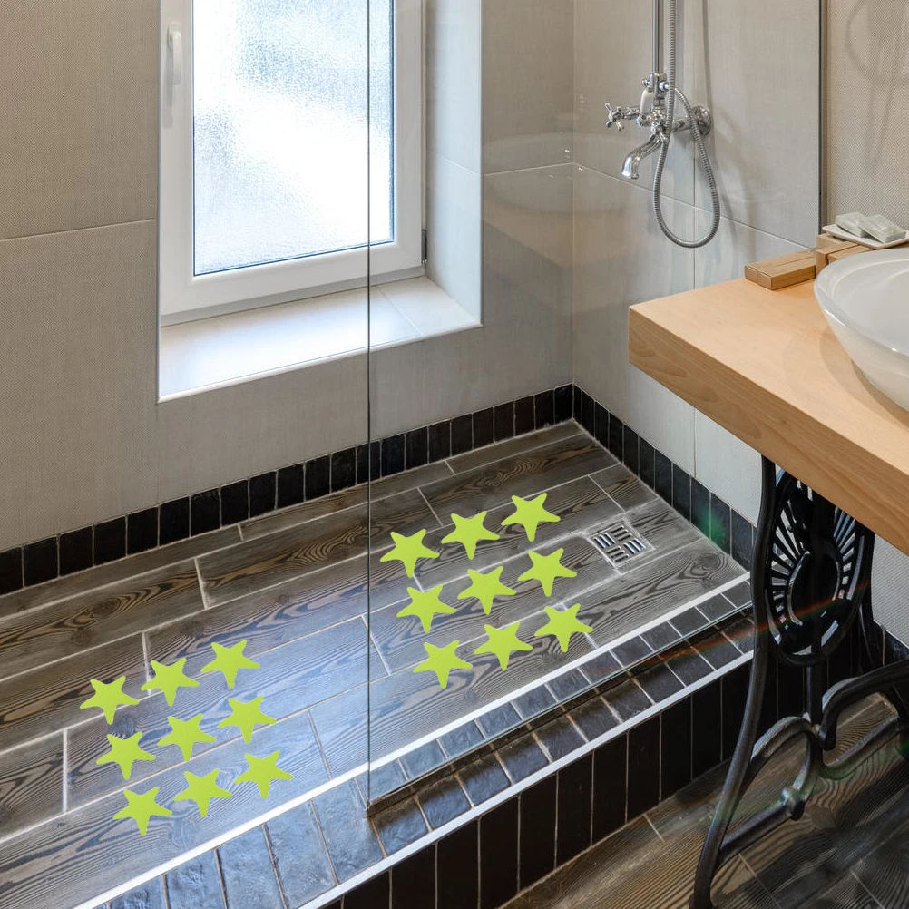 

40 Pcs Kitchen Non-slip Stickers Home Floor Bathtub Anti-slip Tile Child Grip Tape for Stairs