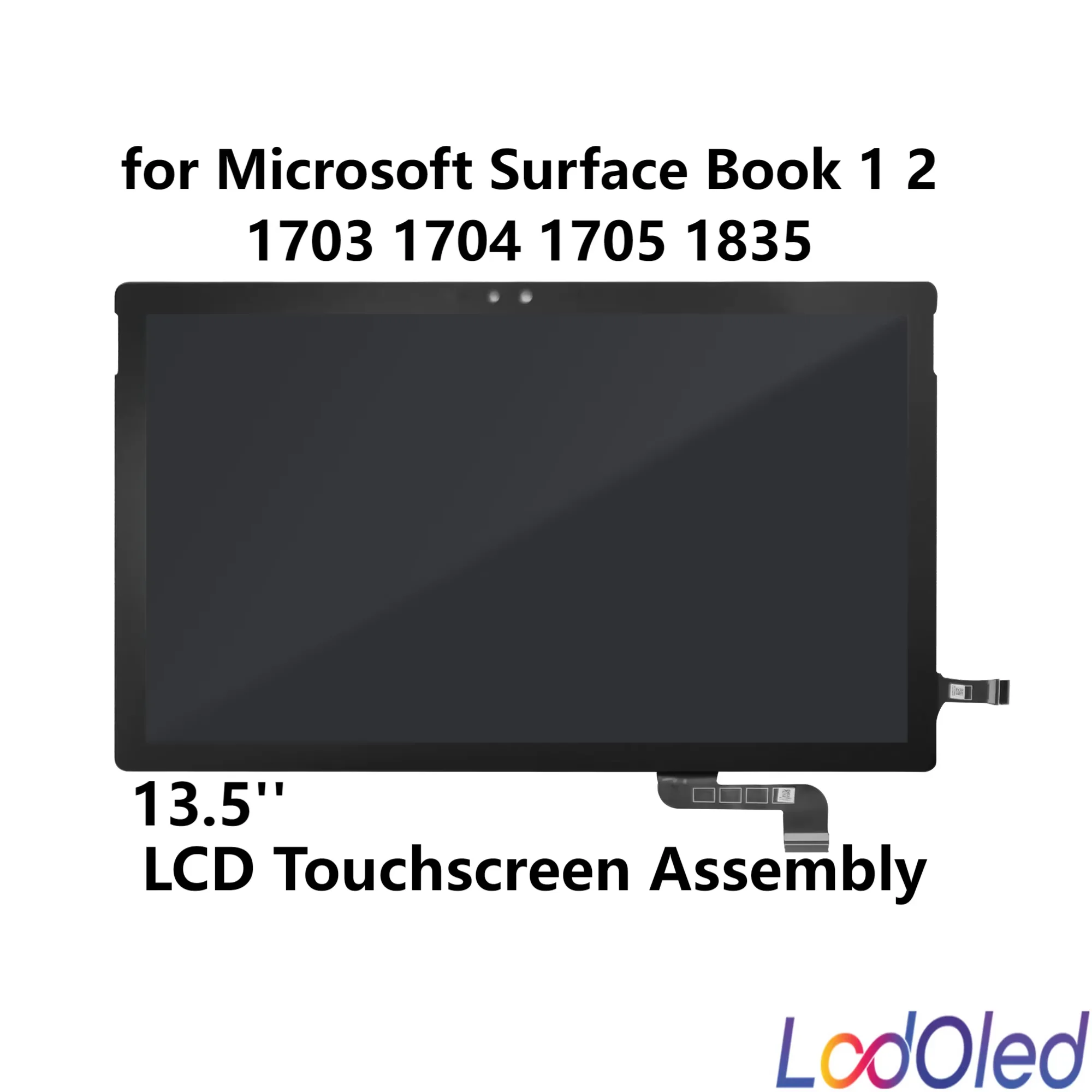 13.5‘’ for Microsoft Surface Book 1 IPS LCD LED Display Touch Screen Digitizer Assembly 3000X2000 50pins 60hz