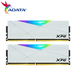 ADATA XPG D50 DDR4 RGB Memory Module 3200MHz 3600MHz 4133MHz 8GBx2 16GBx2 32GBx2 RGB Lighting Metal Heatsink RAM for Desktop