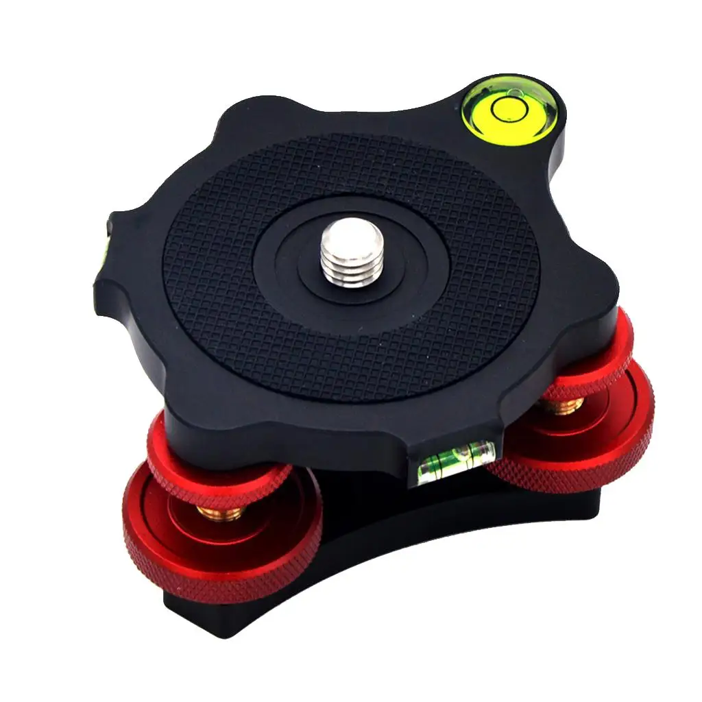 VELEDGE LP-64 tripod leveling base with 3 adjustment devices for