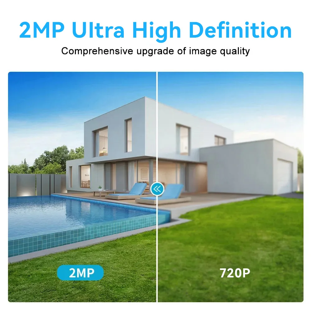 

Outdoor 2MP AHD PTZ Camera Full-Color Night Vision UTC Coaxial BNC Audio Coax PTZ Control TVI CVI 4in1 Analog Security Cameras