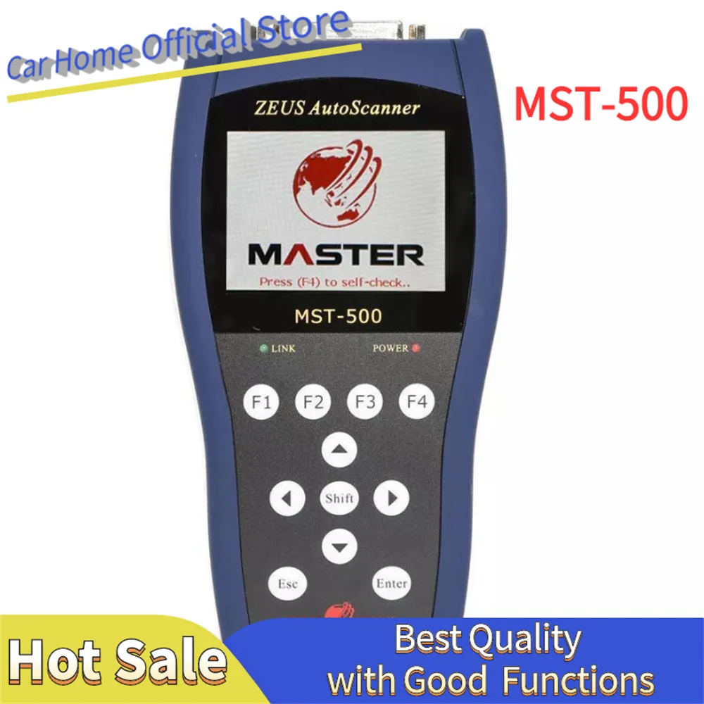 

MST-500 Handheld Motorcycle Diagnostic Tool Automotive Scanner Read/Clear OBD Scanner Fault Code Support Multi-languages