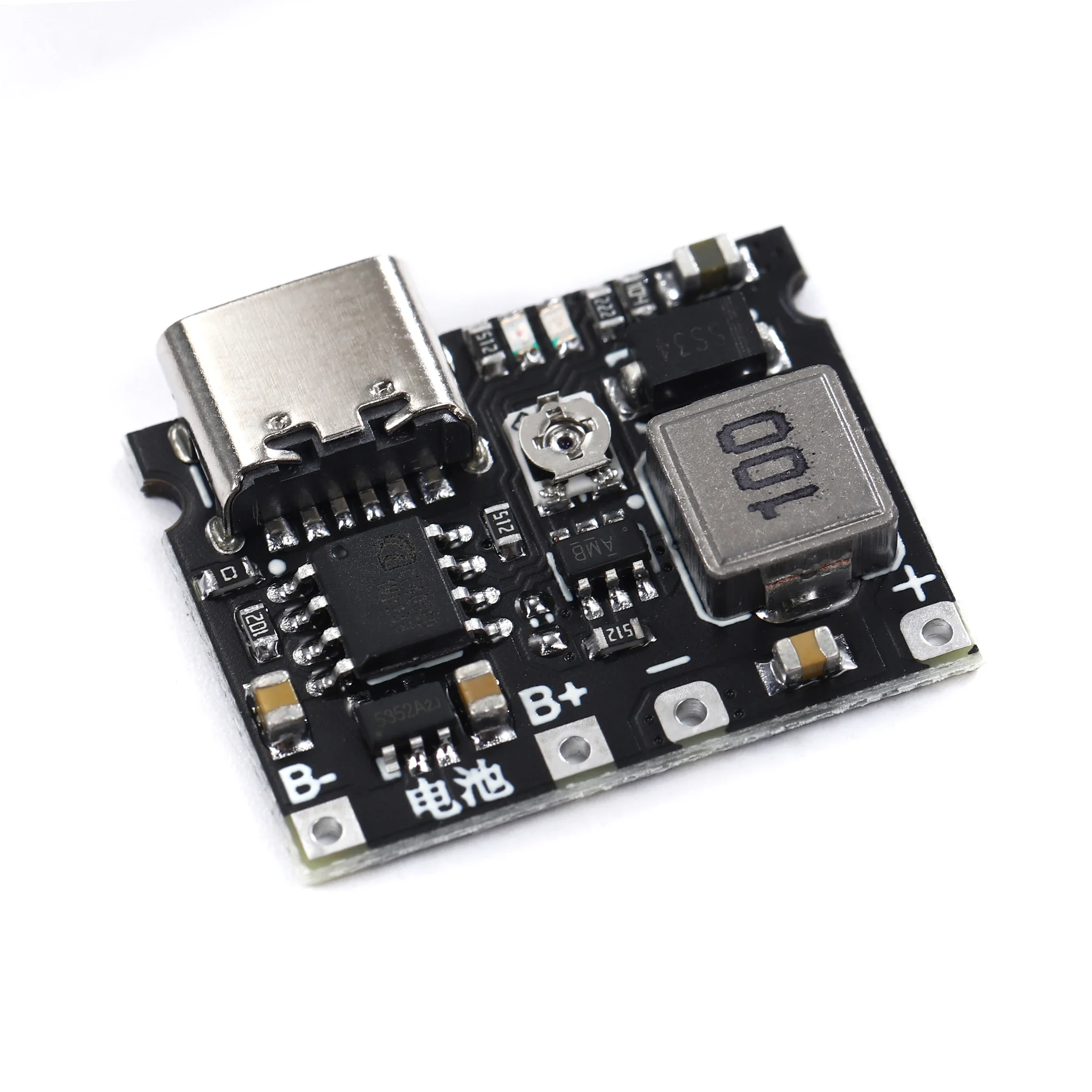 Lithium Li-ion 18650 3.7V 4.2V Battery Charger Board DC-DC Step Up Boost Module TP4056 DIY Kit Parts