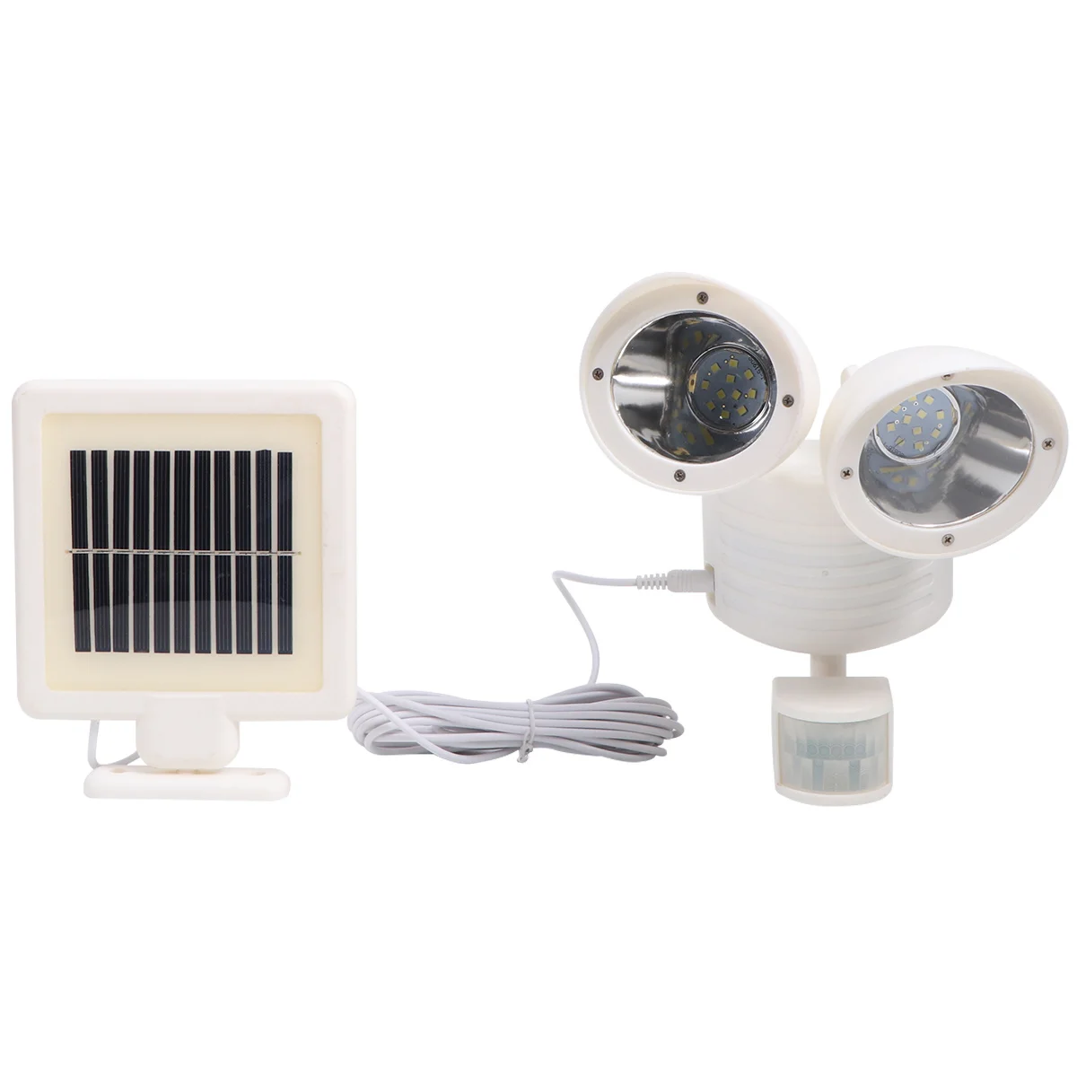 

Solar Light Garden Spotlight Double Head Durable Waterproof Outdoor Lawn Patio Decorative Energy Saving Lamp Solar Light