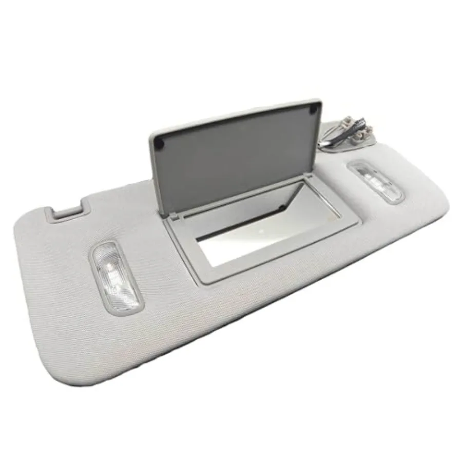 

Right Passenger Side Sun Visor for Suburban Sierra 1500 2500 3500 Tahoe 20152019 Gray Car Sun Visor with Lighted Makeup Mirror