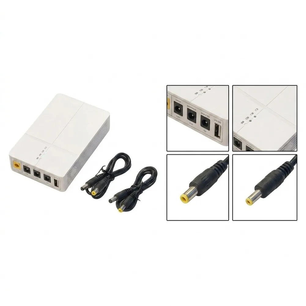 Router Backup Power DC Uninterruptible Power Short-circuit Protection For Security Camera Backup Power Adapter For Devices