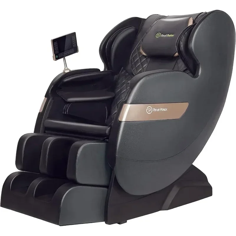 Real Relax 2024 Massage Chair of Dual-core S Track, Full Body Massage Recliner of Zero Gravity with APP Control Sofa Chair