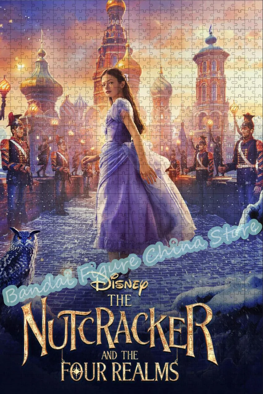 The Nutcracker and The Four Realms Disney Stress Relief Jigsaw Puzzles Cartoon Print Puzzle Kids Educational Intelligence Toys