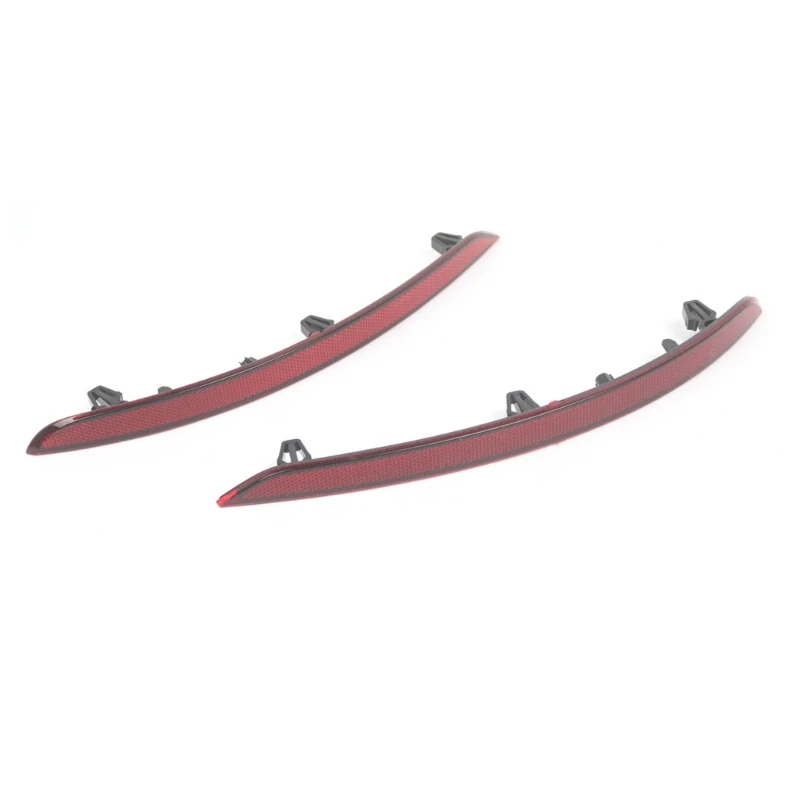 Rear Side Trim Insert for 8Y 2020-2024, Red Plastic Rear Corner Repair Part for Rear Side Insert Area Service Fit X37F