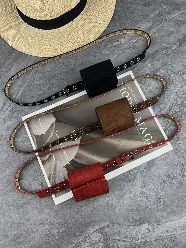 

Женская сумка из искусственной замши, корсет, женское пальто с поясом, платье с поясом, узкий ремень J1626