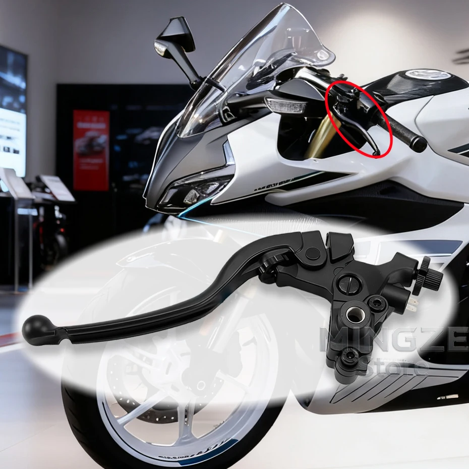

Motorcycle Parts Left Right Brake Clutch Lever Handle for CFMOTO 450SR 450SRS/NK /CLC CF400-6/7/10 Accesorios Para Moto