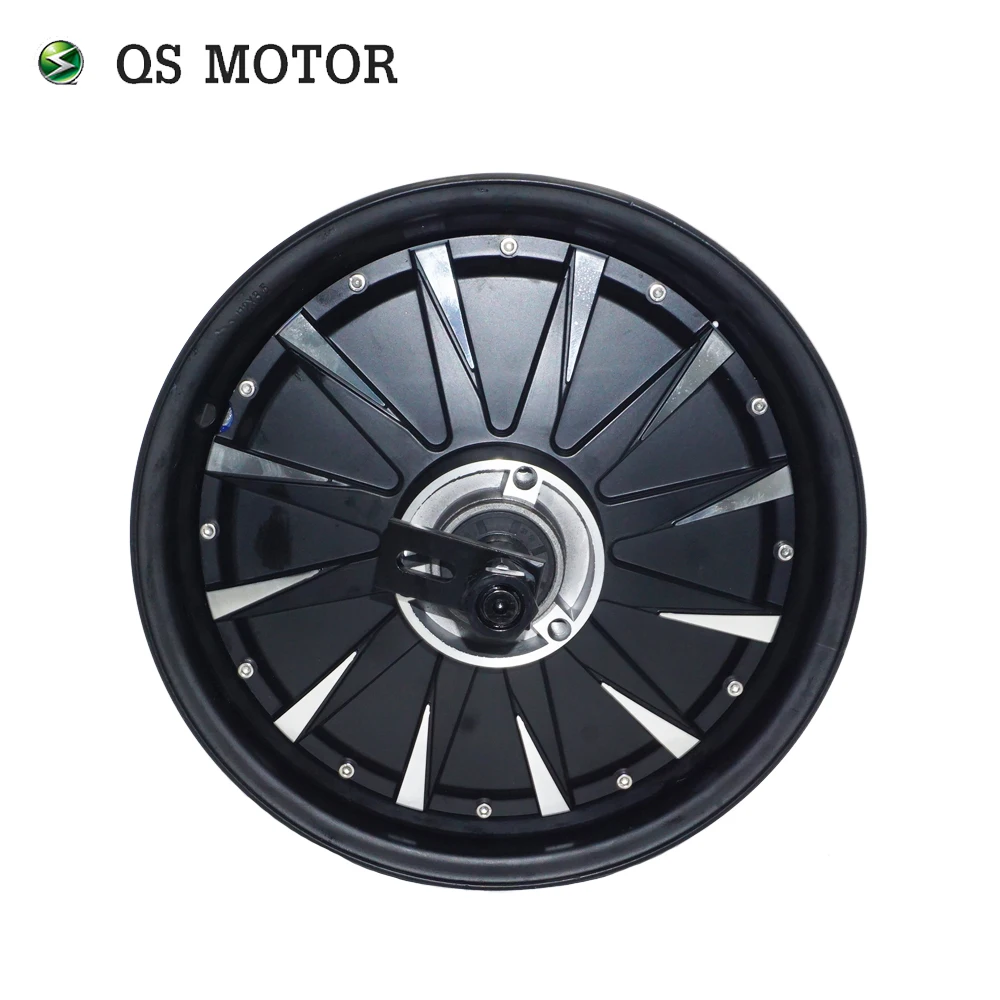 QS MOTOR QS254 12*3.5 inch Hub Motor 3000W V1.1 Electric Hub Motor Rated 72V 840rpm Motor for Electric Motocycle