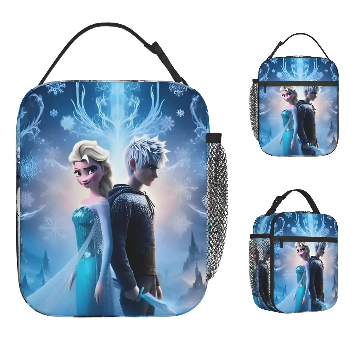 

Изолированные сумки для обеда «Холодное сердце», большие музыкальные фэнтезийные эстетические контейнеры для еды, термосумка, сумка-тоут, ланч-бокс, колледж, путешествия, мужчины, женщины