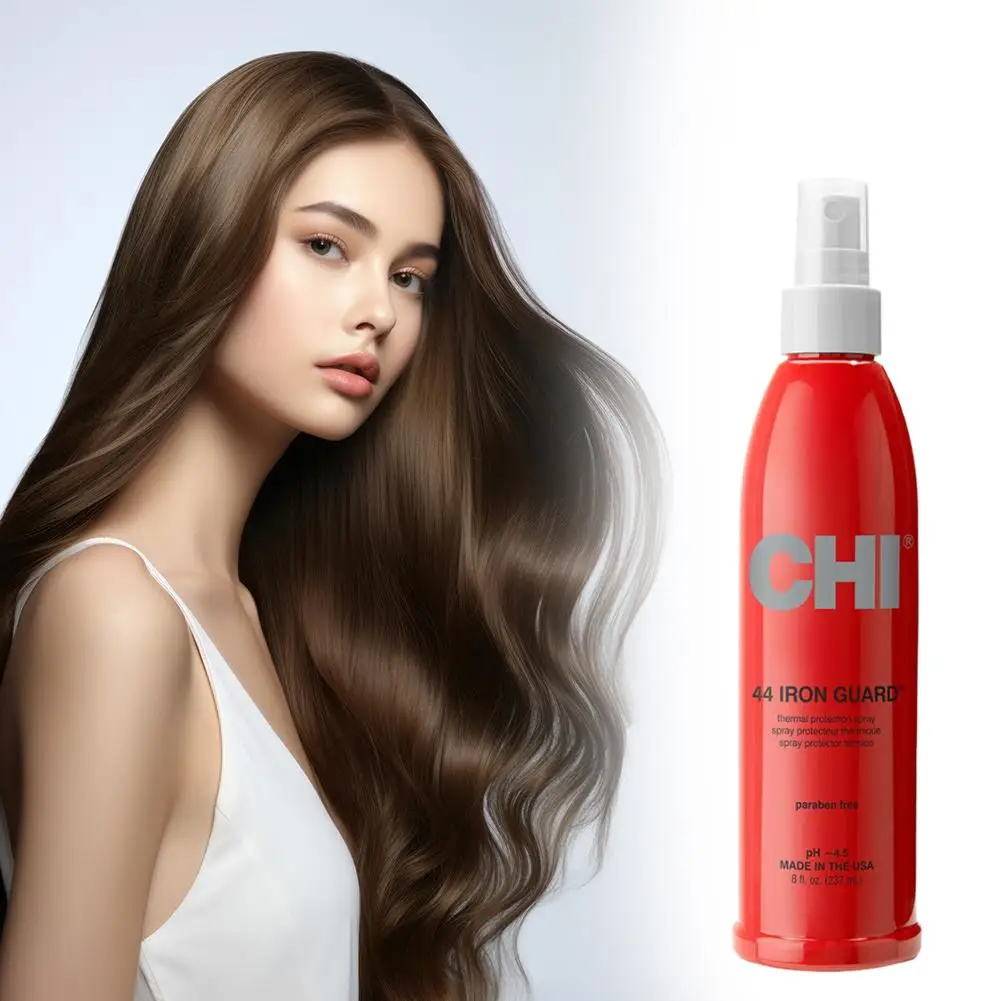

237ml CHI 44 Iron Guard Thermal Protection Spray Curly Hair Perm Nourish Anti-heat Agent Frizz Split Hair Heat Protection Spray