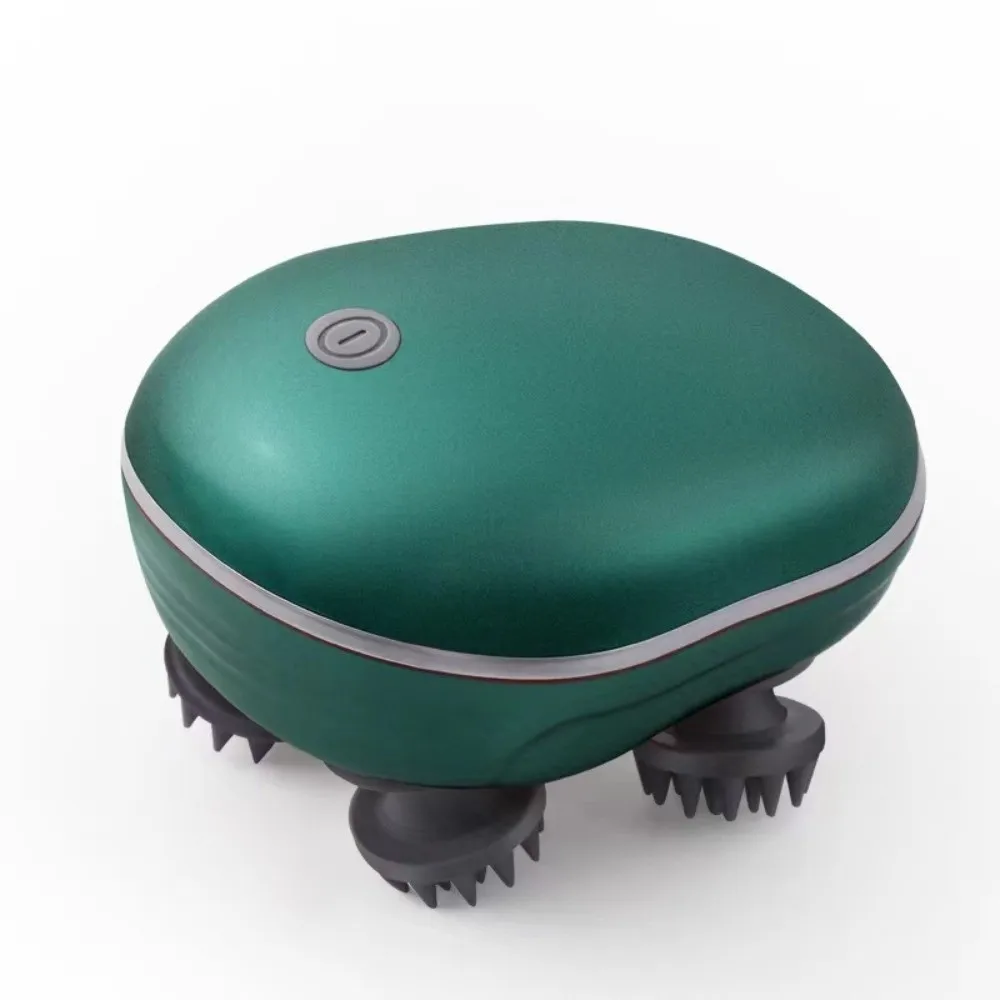 Multi-Purpose Electric Head Massager Scalp Relax Kneading Scalp Massager Vibration Rechargeable Head Massage Machine Bathroom