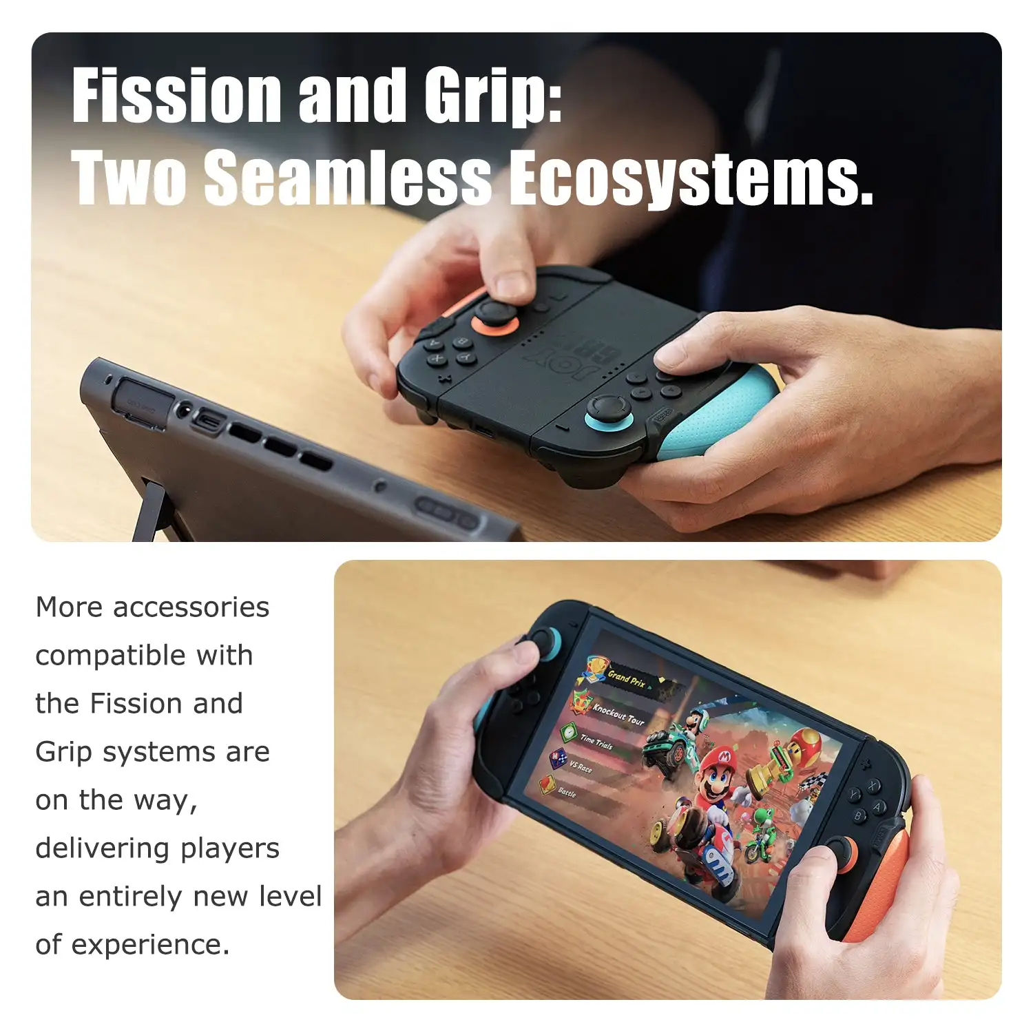 Savage Raven von Skull & Co. FissionGrip Revolutionäre Geteilte Schutzhülle Dockbare Abdeckung für Nintendo Switch 2 Spielkonsole – Detail 9