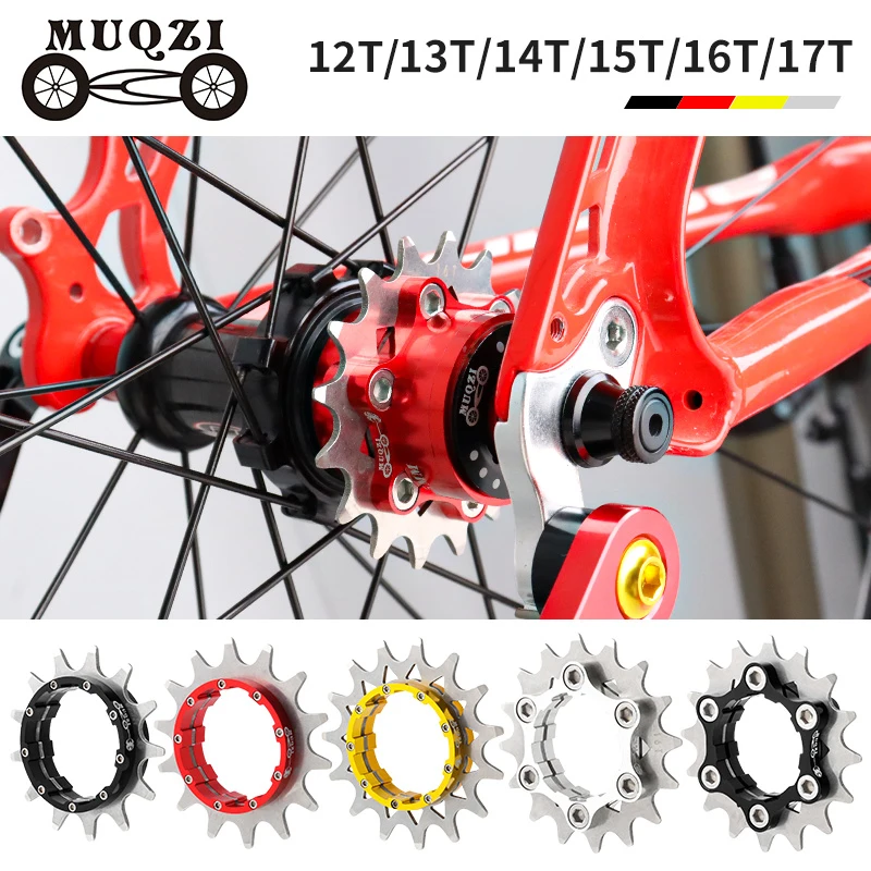 MUQZI MTB Single Disc Cassette Cog 12T 13T 14T 15T 16T 17T Bike Sprocket Mountain Freewheel