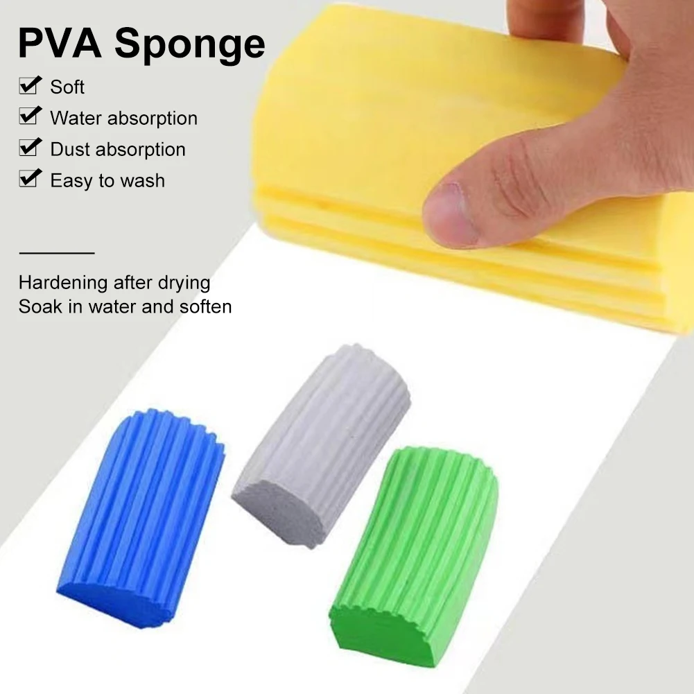 Damp Clean Sponge Duster Super Water Absorption Cleaning Sponge Brush Reusable for Cleaning Blind Vent Window Track Faucet Table