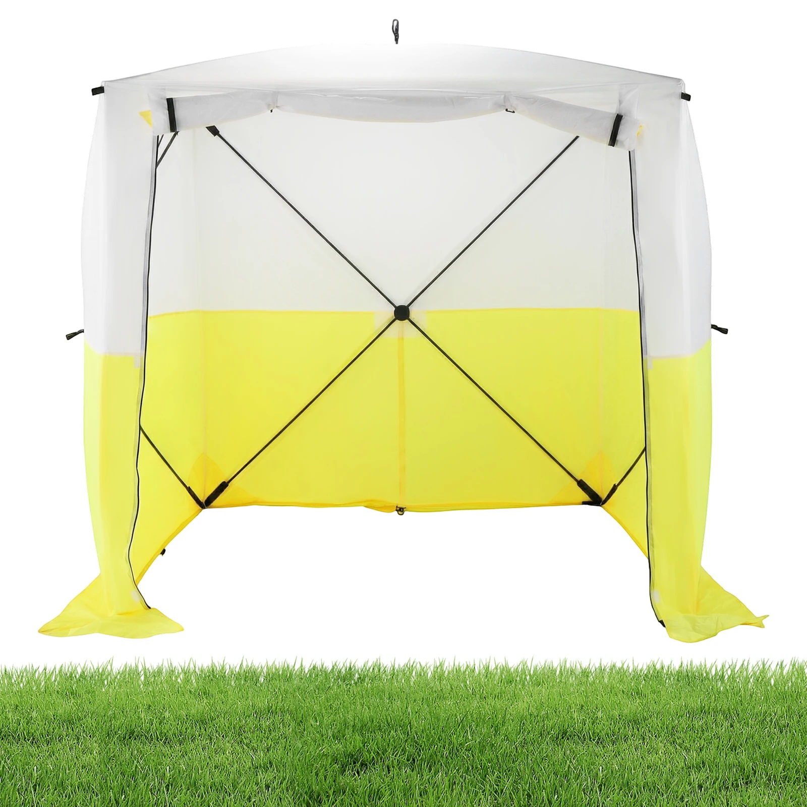 

Instant Easy Up Canopy Tent Waterproof UV Resistant 70.86x70.86x78.74in with Carrying Bag for Camping Backyard Parties Events
